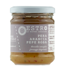Carica l'immagine nel visualizzatore di Gallery, Confettura Extra di Pere all'Arancia e Pepe Rosa - 200gr