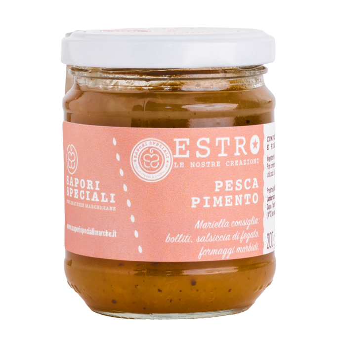 Composta di Pesche e Pimento - 200gr
