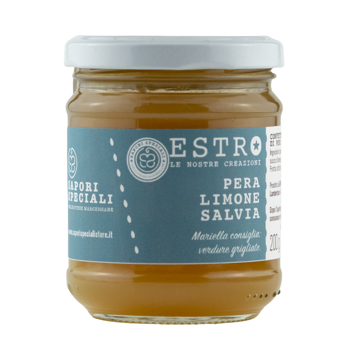 Confettura Extra di Pere alla Salvia e Limone - 200gr