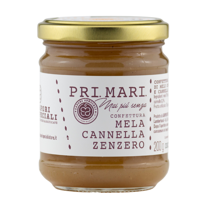 Confettura di Mela, Cannella e Zenzero - 200gr