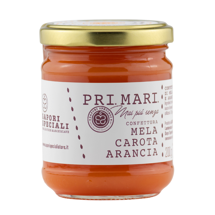 Confettura di Mela, Carota e Arancia - 200gr