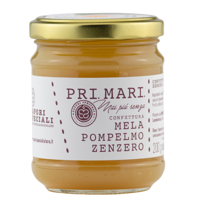 Confettura di Mela Pompelmo e Zenzero - 200gr