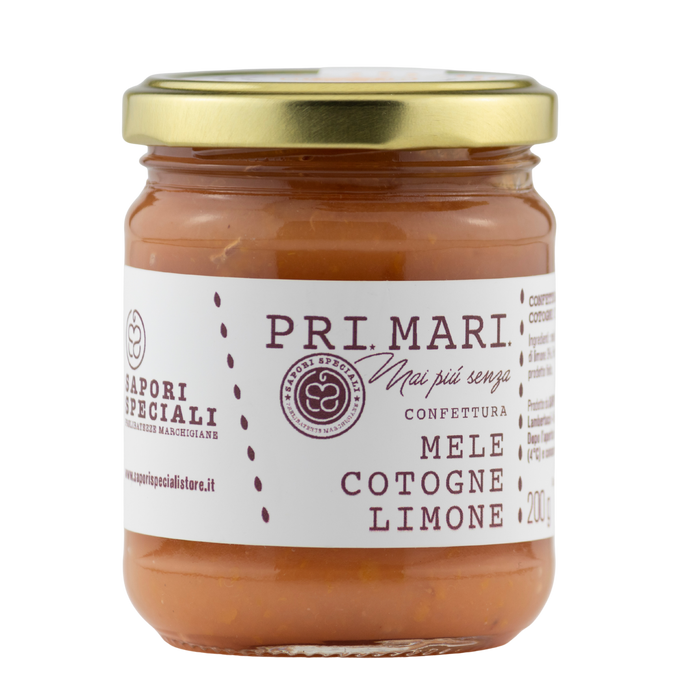 Confettura di Mele Cotogne e Limone - 200gr